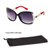 Pearl Oval Sunglasses Women with Logo