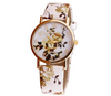 Trendy Fashion Flower Patterns Dress Watches